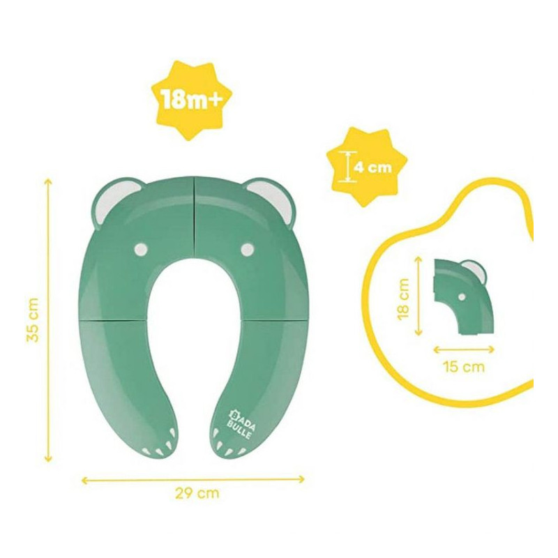 Badabulle Compact Nonslip & Universal Toilet Trainer Seat