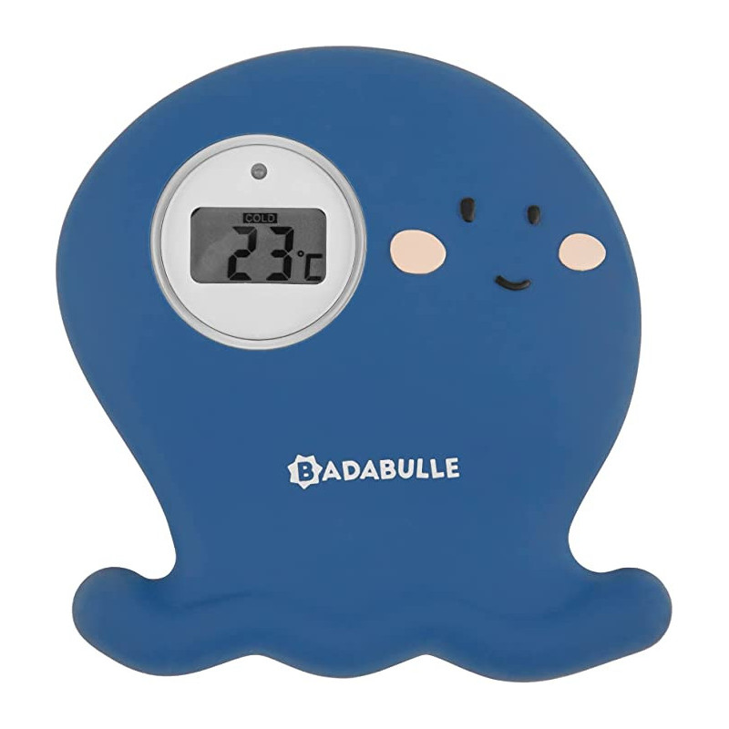Badabulle Octopus Digital Bath Thermometer Blue