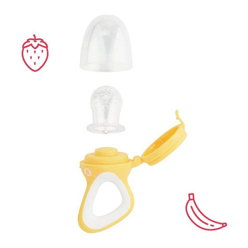 Badabulle Set Of 3 Nibblers Yellow