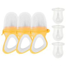 Badabulle Set Of 3 Nibblers Yellow