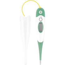 Badabulle Digital Thermometer 10 Sec Chrono Flexible Tip Memorizes Temperature
