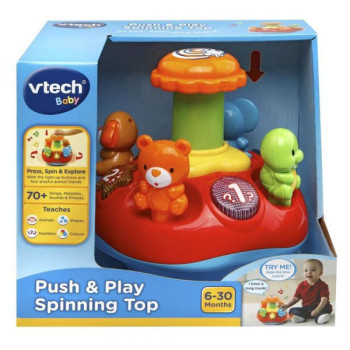 Push And Play Spinning Top