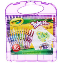 Mini Twistables Crayons & Paper 65 Piece Set