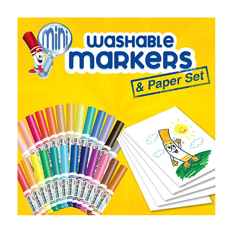Washable Pipsqueaks & Paper 65 Piece Set