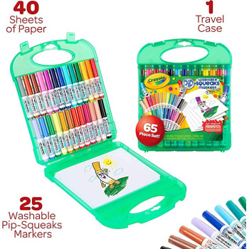 Washable Pipsqueaks & Paper 65 Piece Set