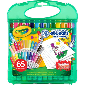 Washable Pipsqueaks & Paper 65 Piece Set