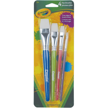 Crayola 4Ct Round Brush Set