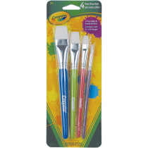 Crayola 4Ct Round Brush Set