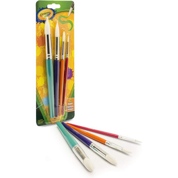 Crayola 4Ct Round Brush Set