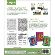 Crayola Inspired Escapes Coloring Books