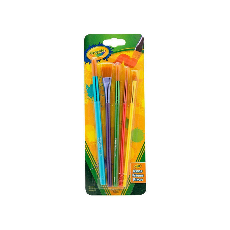 Crayola 5 Ct. Art And Craft Brush Set