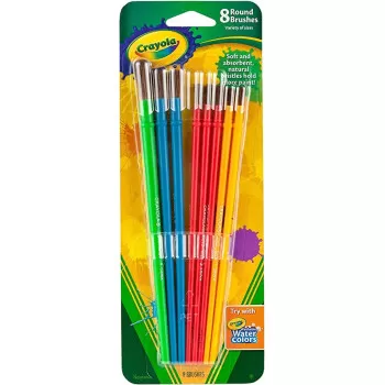 8 Ct. Art & Craft Brush Set...