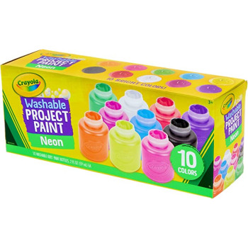 10 Washable Paint Bottles