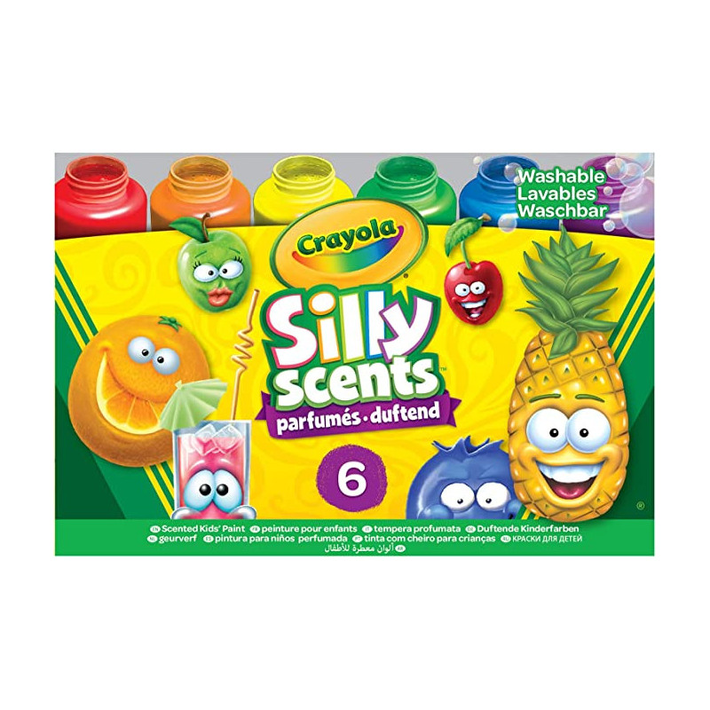 6 Ct. Silly Scents Washable Kids Paint