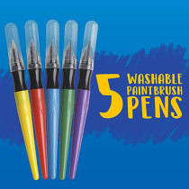 Crayola 5 Ct. Washable No Drip Paint Brush Pens