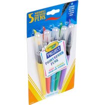 Crayola 5 Ct. Washable No Drip Paint Brush Pens