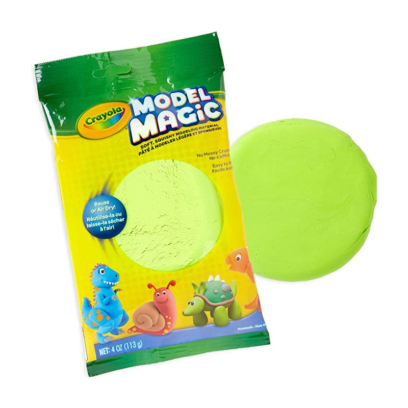 Model Magic 4Oz. Pouch Neon Green