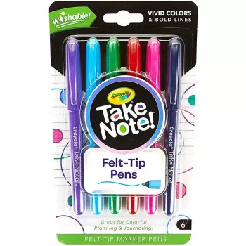 Take Note Washable Felt Tip...