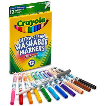 12 Fine Line Markers