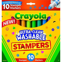10 Ct. Ultraclean Washable Emoji Markers