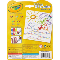 5 Ct. Washable Tricolor Markers