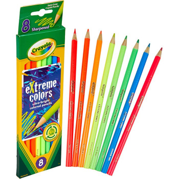 Crayola 8 Ct. Extreme Colors Pencils