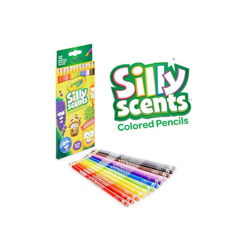 12 Ct. Silly Scents Colored Pencils
