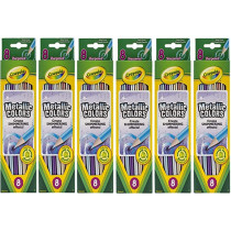 Crayola 8 Ct. Metallic Colored Pencils