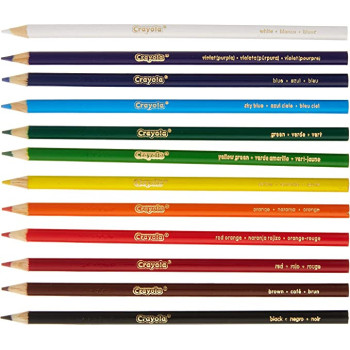 12 Ct. Colored Pencils Long