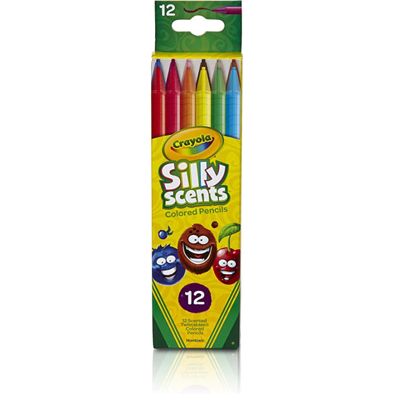 12 Ct. Silly Scents Twistables Colored Pencils