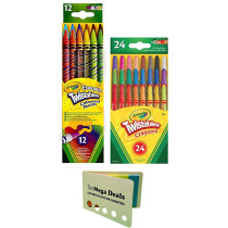 12 Erasable Twistable Pencils