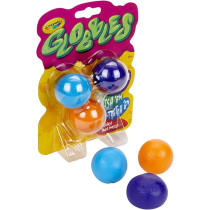 Crayola 3 Ct. Globbles Squish Toys Can Stick, Stack, Squish, Sling, And More