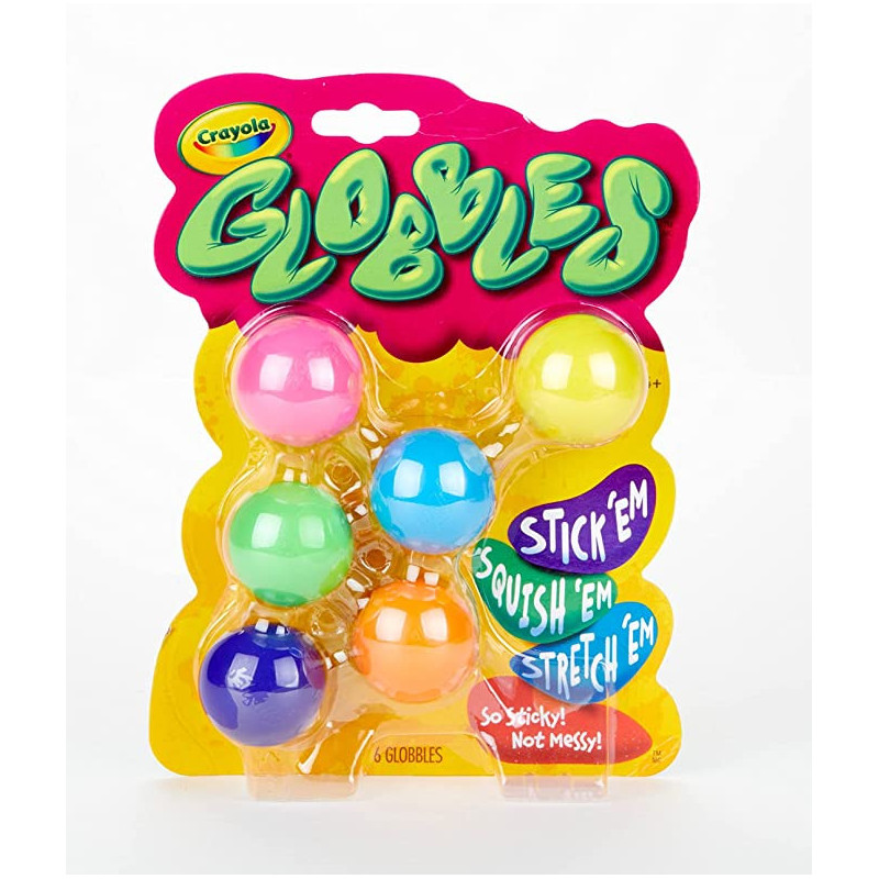 Crayola 6 Ct. Globbles, 1 Of Piece Squish Toys Stress Balls