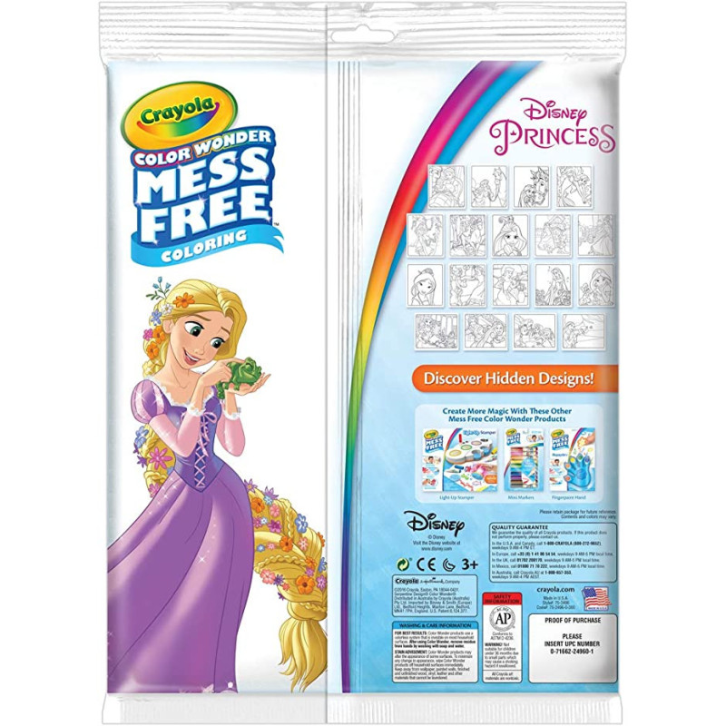 Color Wonder Overwrap Princess