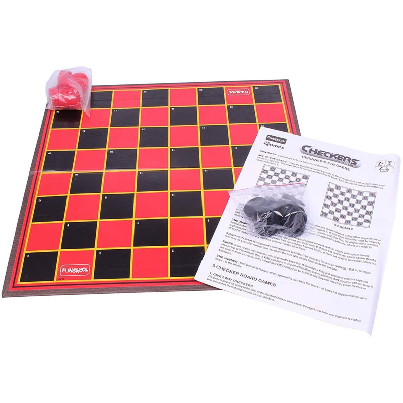 Funskool Checkers Plus 5