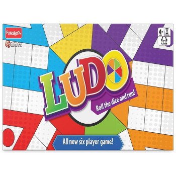 Ludo, Multi Color, Funskool, Fs9416100