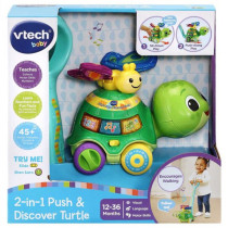 Vtech 2 In 1 Push And Discover Turtle