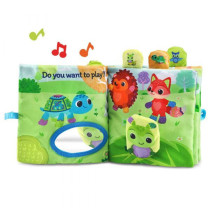 Vtech Turtle S Busy Day Soft Book Green