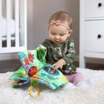 Vtech Turtle S Busy Day Soft Book Green