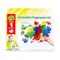 My First Crayola Washable Fingerpaint Kit Stage 1