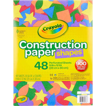 Crayola 48 Microperforated Sheets, 22 x 30cm