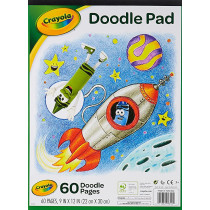 Crayola Doodle Pad Multicolour Paper Pad, Stationary Papers