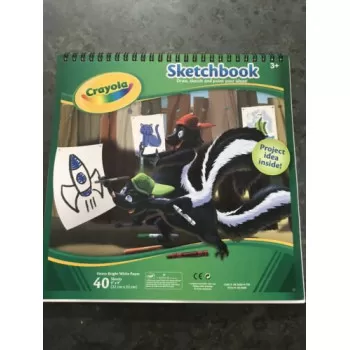 Crayola Spiralbound Sketchbook