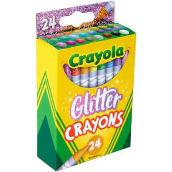 Crayola 24 Ct. Glitter Crayons