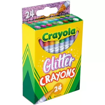 Crayola 24 Ct. Glitter Crayons