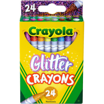 Crayola 24 Ct. Glitter Crayons
