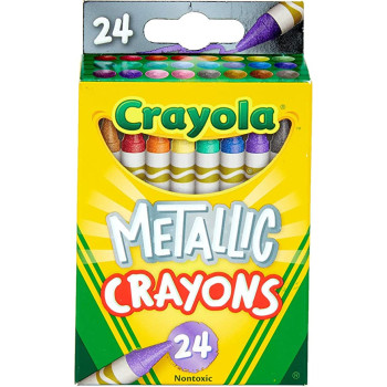 Crayola 24 Ct. Metallic Crayons
