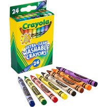 Crayola 24 Ct. Ultraclean Washable Crayons Regular Size