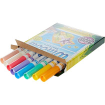 Crayola 8 Ct. Washable Crystal Effects Window Markers