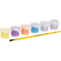 Crayola 6 Ct. Washable Kids' Paint Pots Glitter Effects
